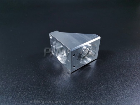 Precision Machined Aluminum Parts Aluminum 6061-T6 FILTER CUBE HOUSING CNC Machined Aluminum Parts