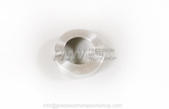 Aluminum CNC Turning Service with clear anodizing surface finish