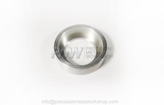 Aluminum CNC Turning Service with clear anodizing surface finish