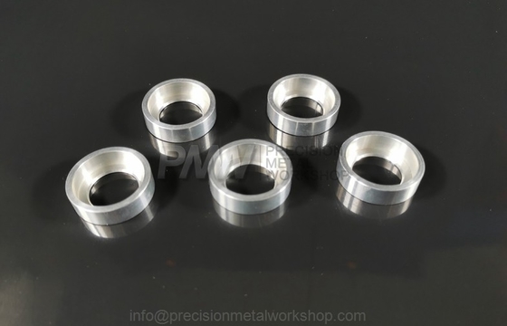 Aluminum CNC Turning Service with clear anodizing surface finish
