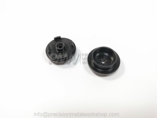 Machined Plastic Parts Spacer for UV LED Lens Delrin 527UV material plastic machined parts by CNC