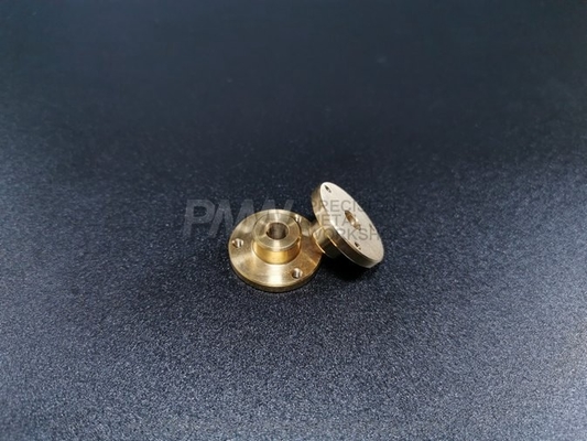 Brass Machined Parts For Medical Instruments CNC Turned Parts RoHS Compliant