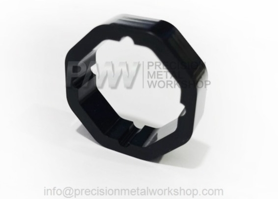 POM CNC Machined Plastic Parts In Black CNC Plastic Parts Processed By CNC Milling Centers