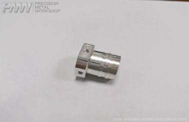 Precision machined aluminum parts with thread, material AL 6061
