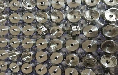 CNC turning service for custom components made of aluminum, brass, stainless steel, steel