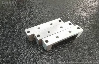 Precision CNC milling services for Aluminum 6061 T6 bracket used in automation production line