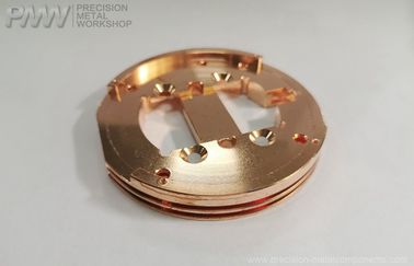 CNC Brass machined parts with operation of CNC milling, CNC turning