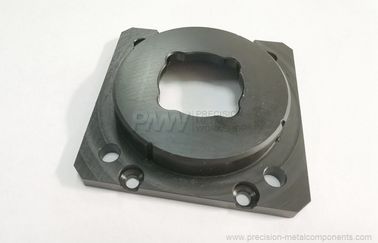 CNC machined plastic parts in black POM, ABS, Nylon , fabricated by milling and turning