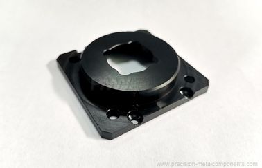 CNC machined plastic parts in black POM, ABS, Nylon , fabricated by milling and turning