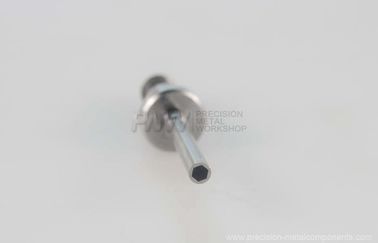Precision machined steel parts - HEX tool with thread works to customer drawing and specification