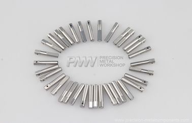 Precision automation components- Shaft left, Material 1.4034+S, hardness HRC50