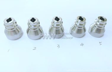 Stainless steel machined parts SS316 with internal surface quality Ra0.2 without polishing