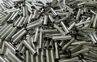 Brass machined parts with nickel plating , barrel with various diameters available