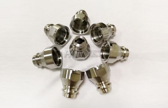 Stainless steel machined parts SS316 with internal surface quality Ra0.2 without polishing