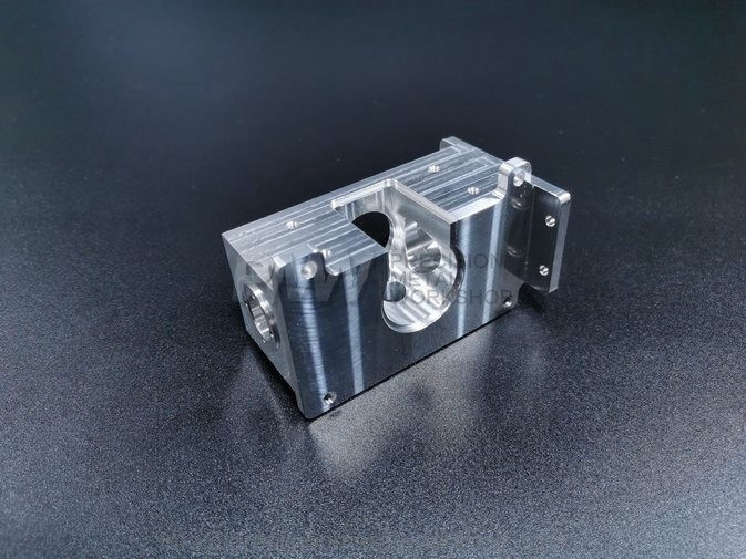Precision Machined Aluminum Parts CNC Milled and bored Housing In Medical Use custom machined aluminum parts 6061-T6